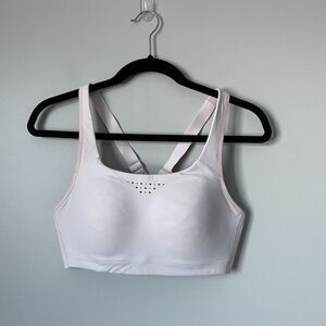 Athleta Phenomena Bra Supportive Atheltic Pink Full Coverage Cross Back 34C